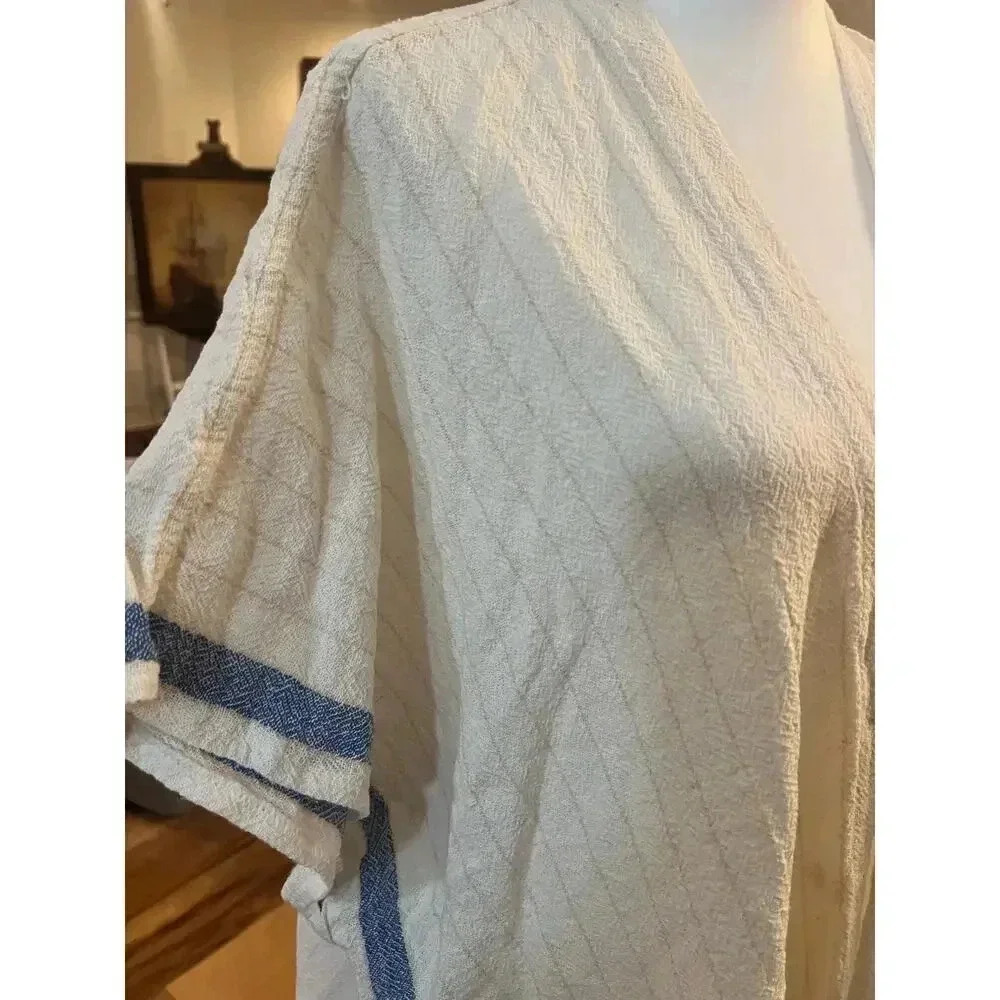 RAY 4 DAYS scarf style the cococabana coverup 100% cotton womens one size - Picture 7 of 10